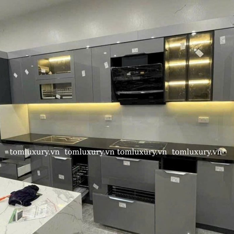 Tủ bếp nhôm hợp kim