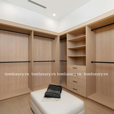 kích thước tiêu chuẩn tủ áo gỗ cho nhà phố