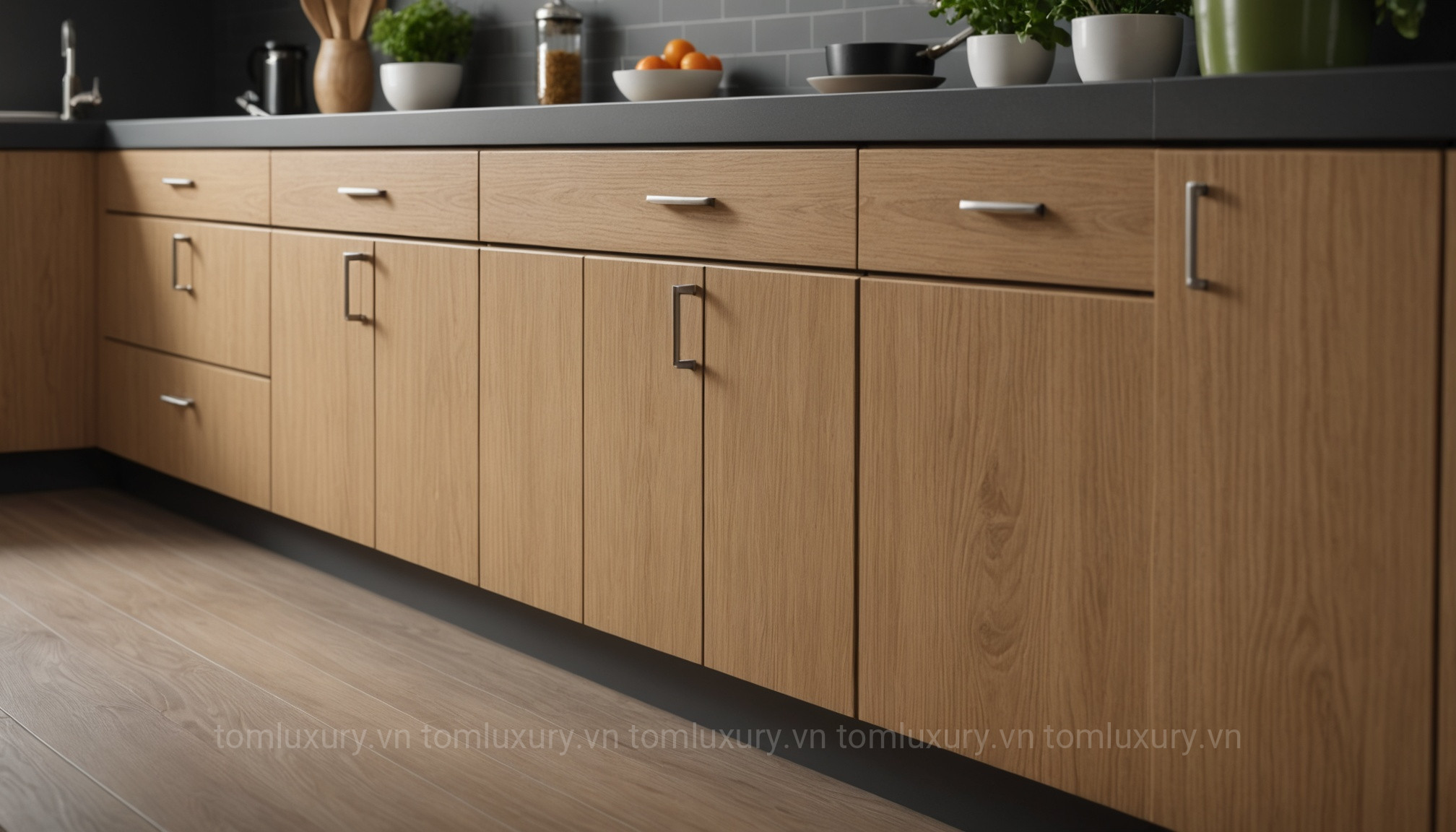 Tủ Bếp Gỗ Công Nghiệp Mdf Hdf - Sự Lựa Chọn Kinh Tế 3 tủ bếp gỗ công nghiệp MDF HDF